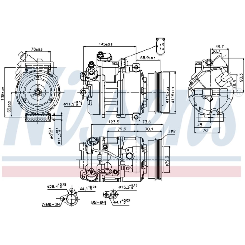 Kliimaseadme kompressor 30-8474