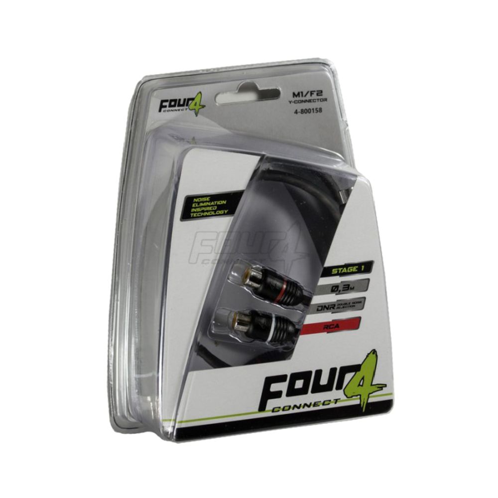 FOUR Connect stage1 RCA Y-juhe 2 x emane + 1 x isane