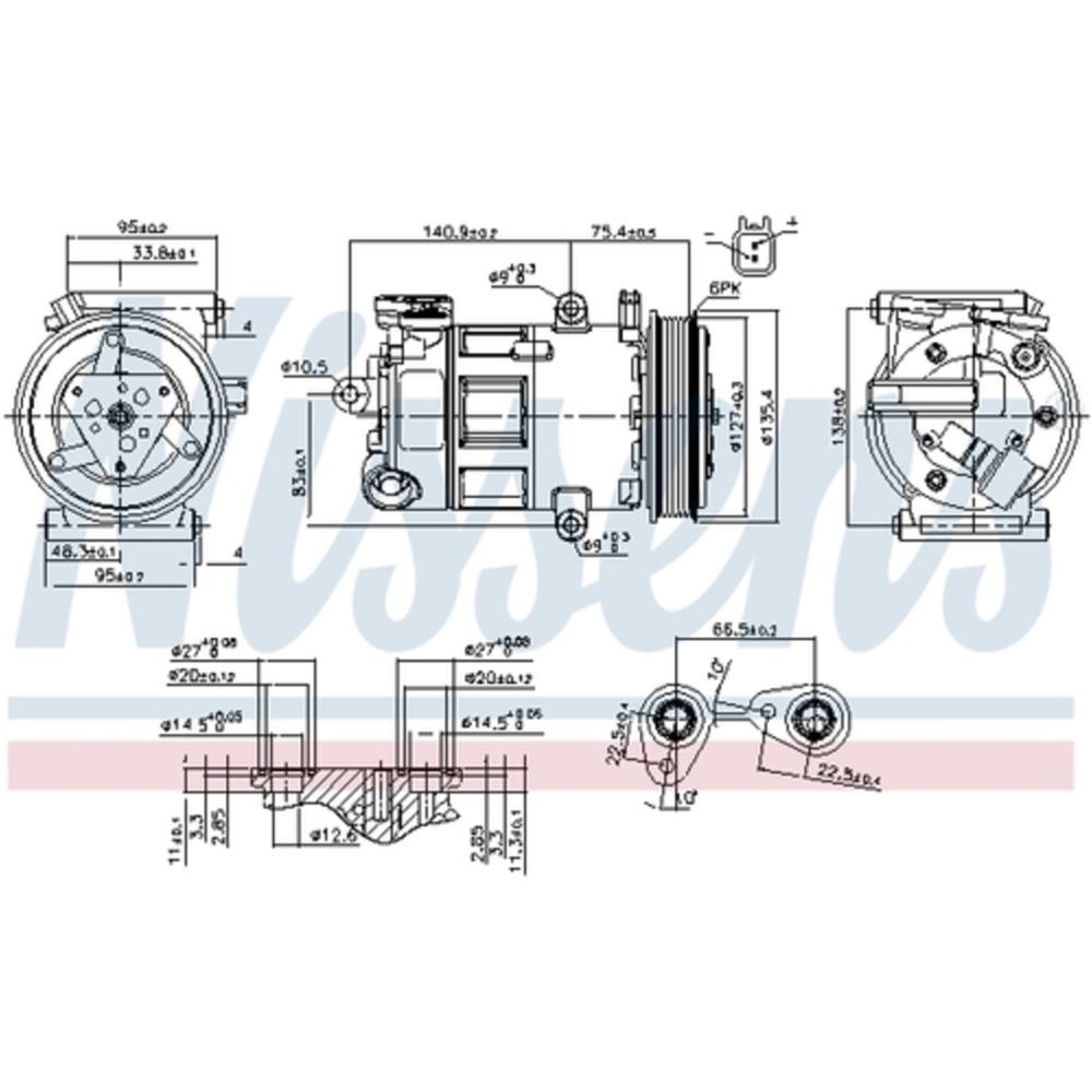 Ilmastointilaitteen kompressori 30-00201