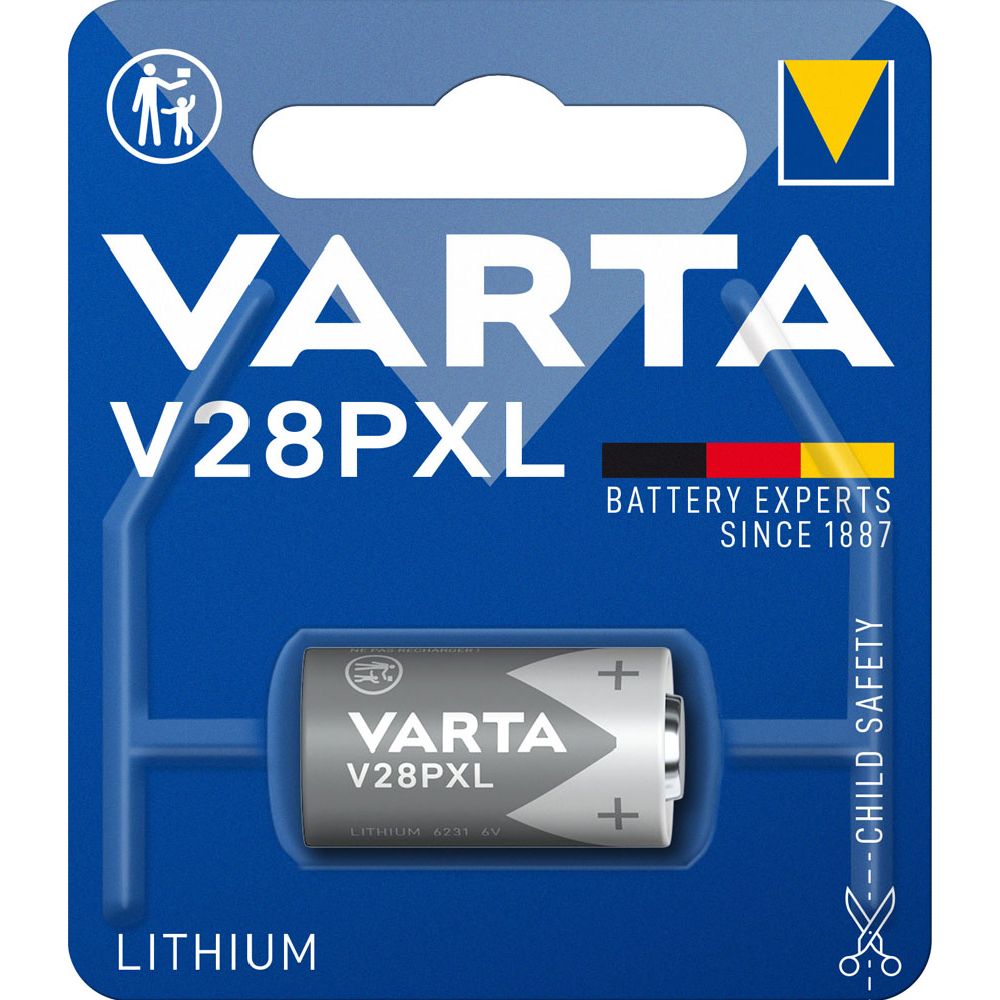 Varta V28PXL / 4LR44 litiumbatteri