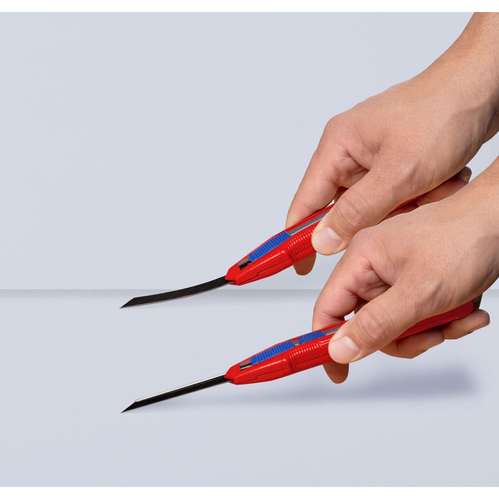 Knipex® 90 10 165 CutiX brytbladskniv med magnesiumram 18 mm