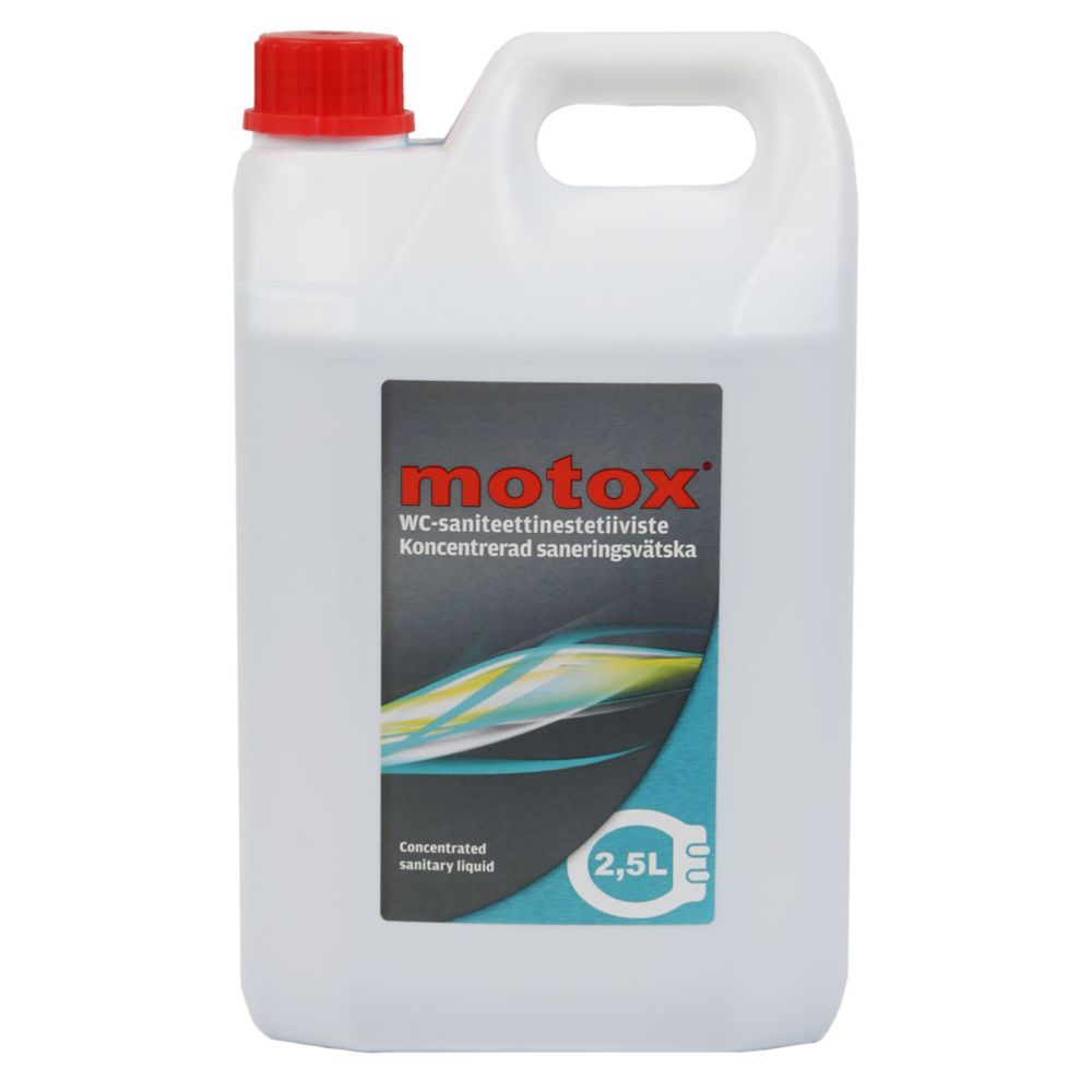 Motox WC-saneringsvätska 2,5 L