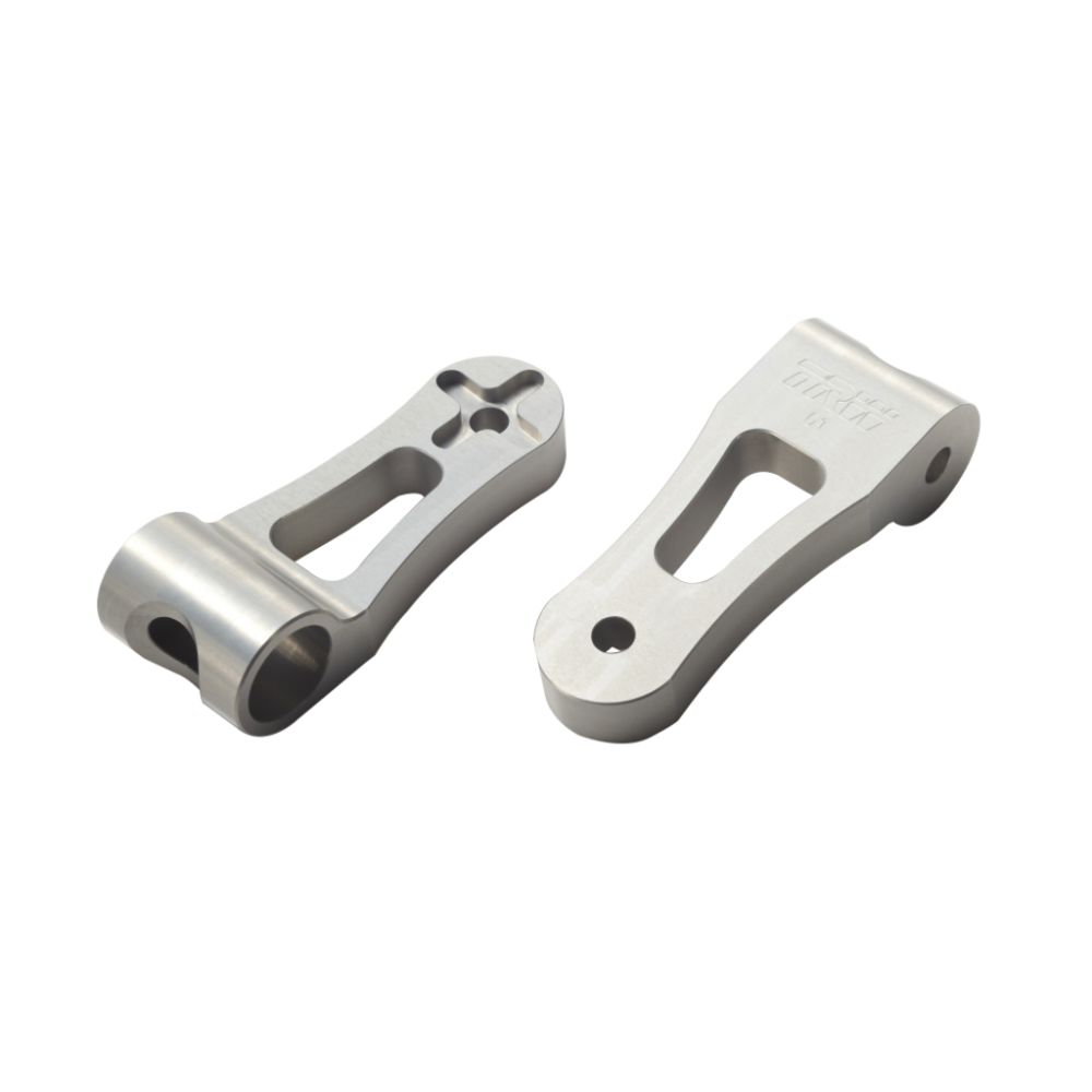TRW-Lucas Clip-on comfort styrstångsfäste silver 40 mm 2 st.