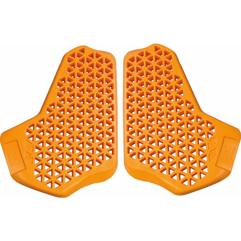 D3O bröstskydd, par, orange