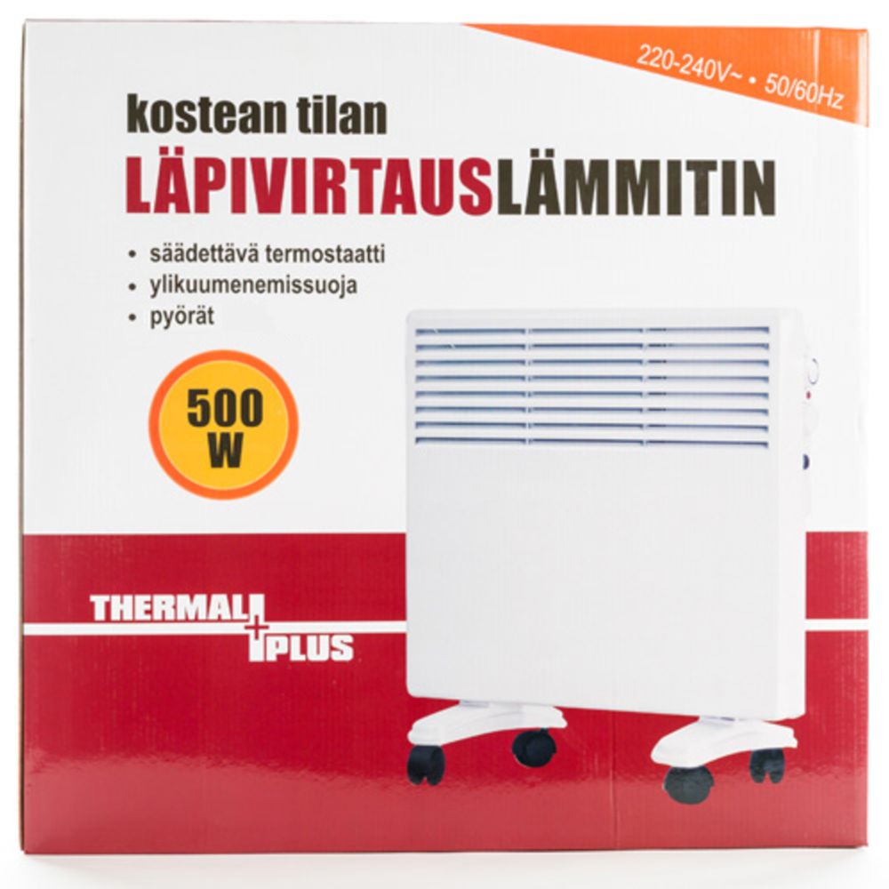 ThermalPlus kosteantilan läpivirtauslämmitin 500 W IP24