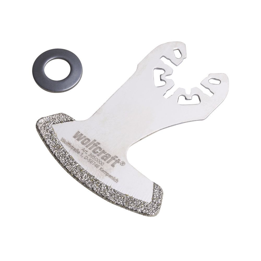 Wolfcraft® monitoimilaitteen timanttiterä yleiskiinnityksellä