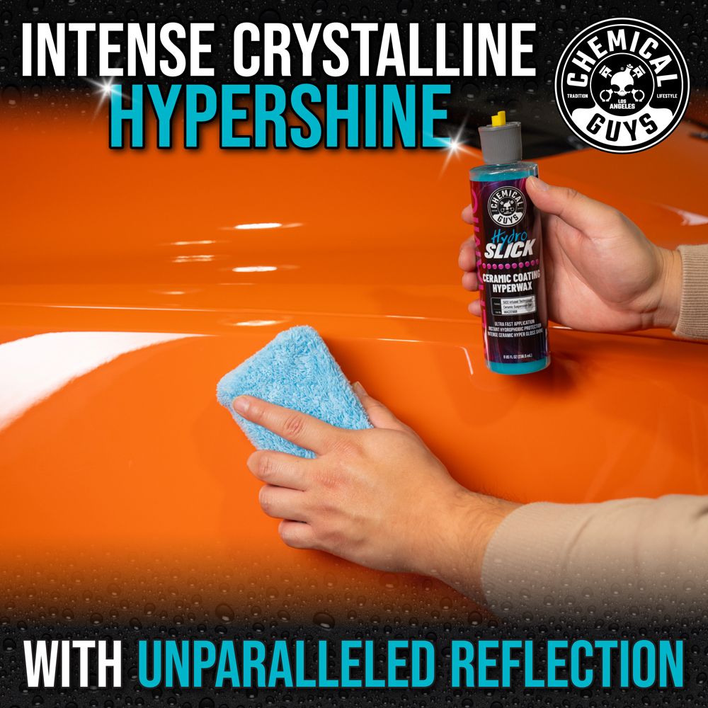 Chemical Guys HydroSlick SiO2 Ceramic Coating Hyperwax KIT pinnoite