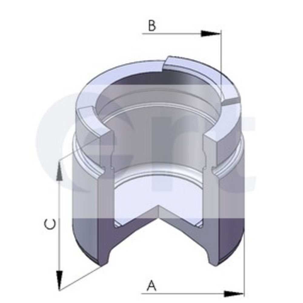 Jarrusatulan mäntä 22-8175