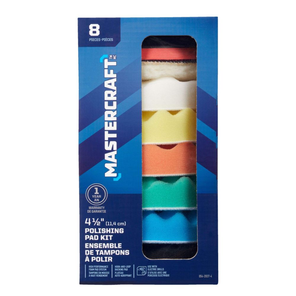 Mastercraft 8-osainen kiillotussarja