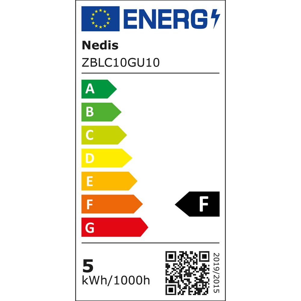 Nedis SmartLife Zigbee 3.0 spotlight GU10 RGB färger och vitt