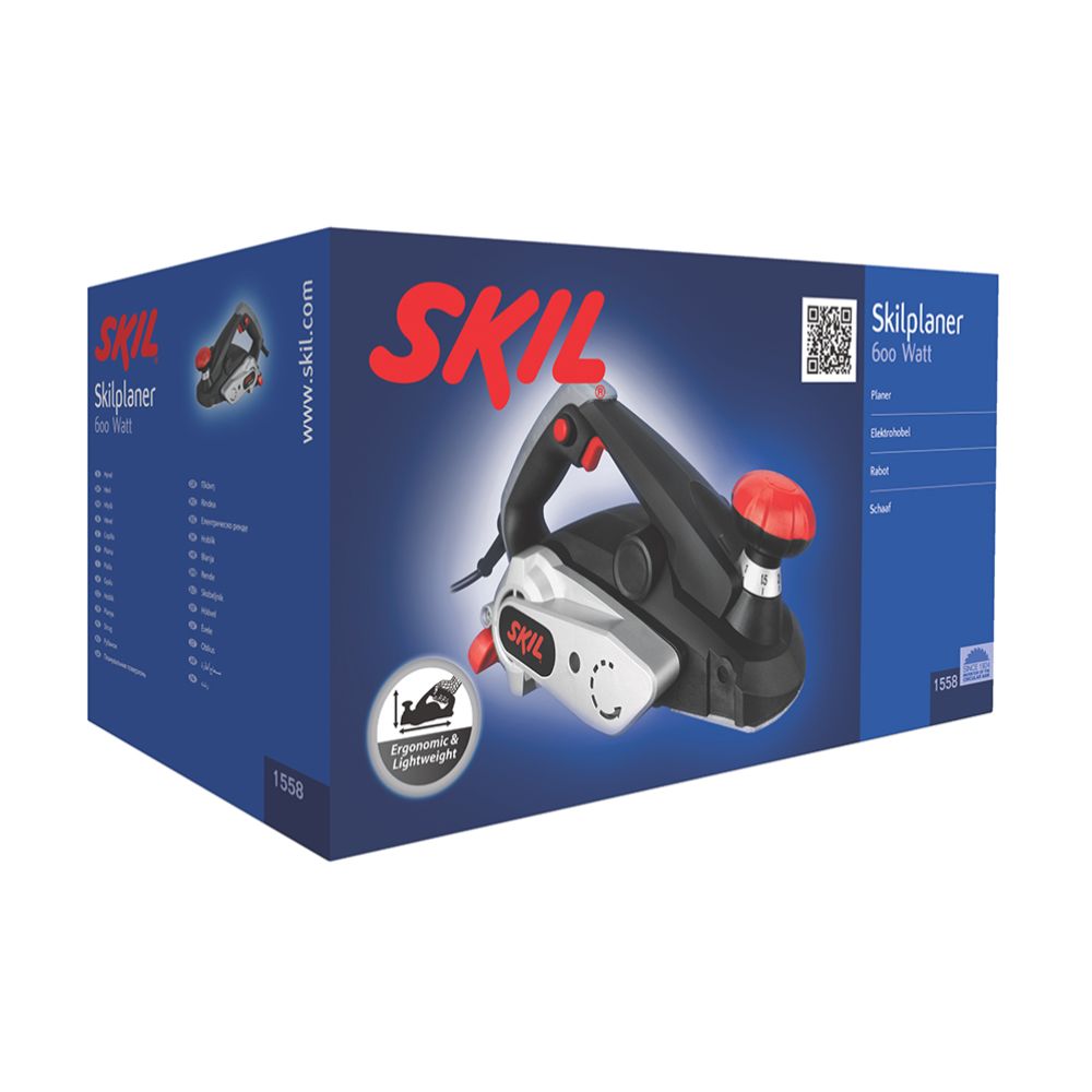 Skil 1558 AA elektrihöövel, 82 mm, 600 W