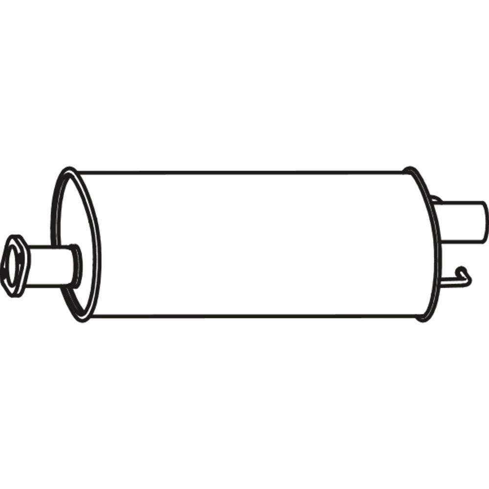 Keskiäänenvaimentaja 14-23001