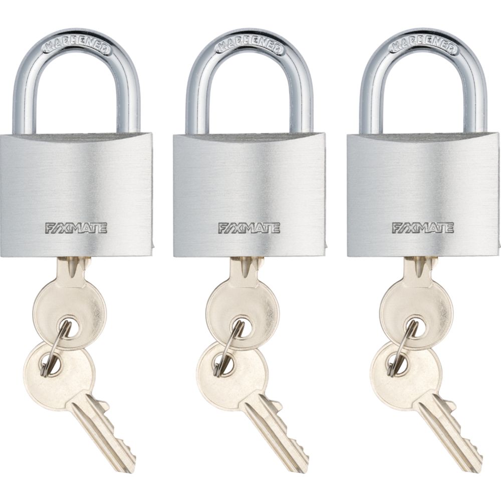 Fixmate riippulukkosarja 38 mm 3 kpl