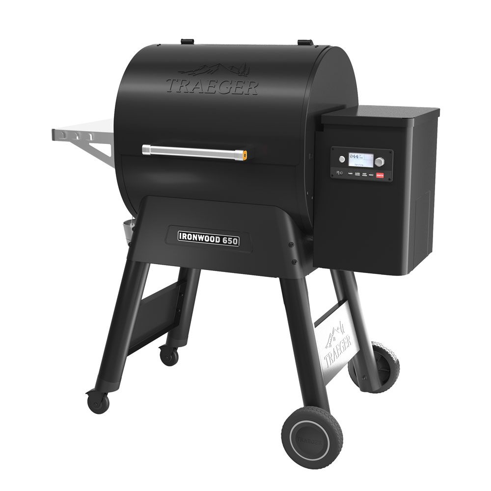 Traeger Ironwood 650 pelletsgrill svart