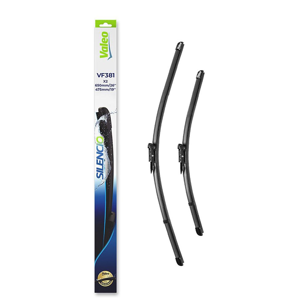 Valeo Silencio FB VF381 pyyhkijänsulkapari 65 + 48 cm