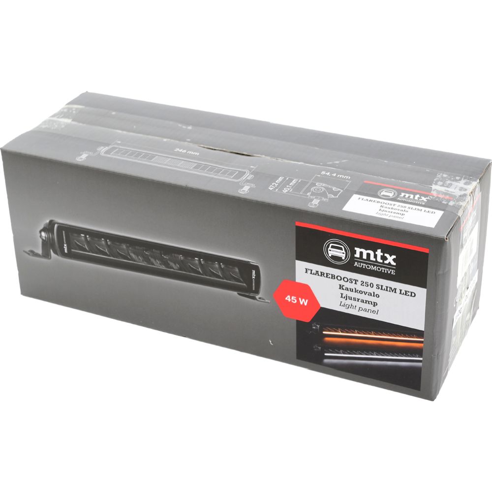 MTX Automotive FlareBoost 250 Slim lisatuli 25 cm 45 W Ref. 20