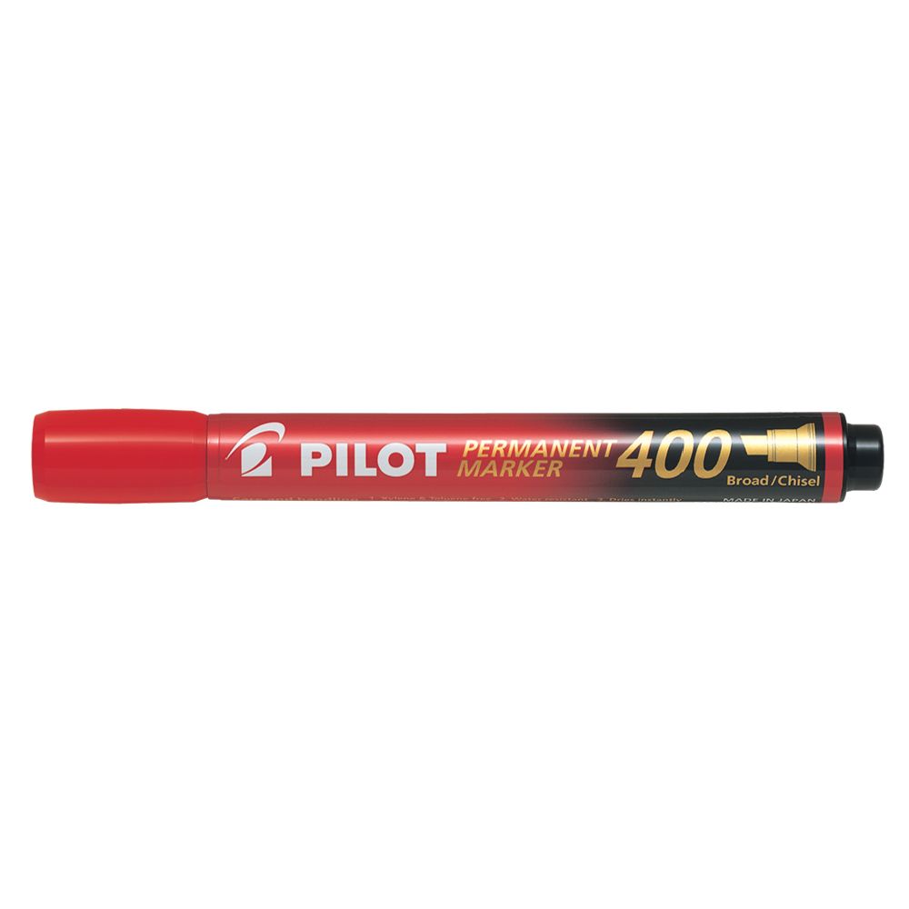 Pilot märkimispliiats Permanent Marker 400 punane