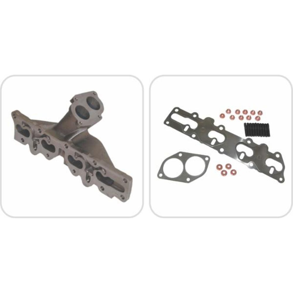 Grenrör, avgassystem 14-4787