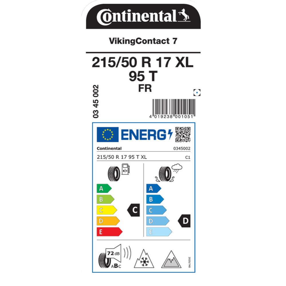 Continental VikingContact 7 215/50 R17 95T XL FR