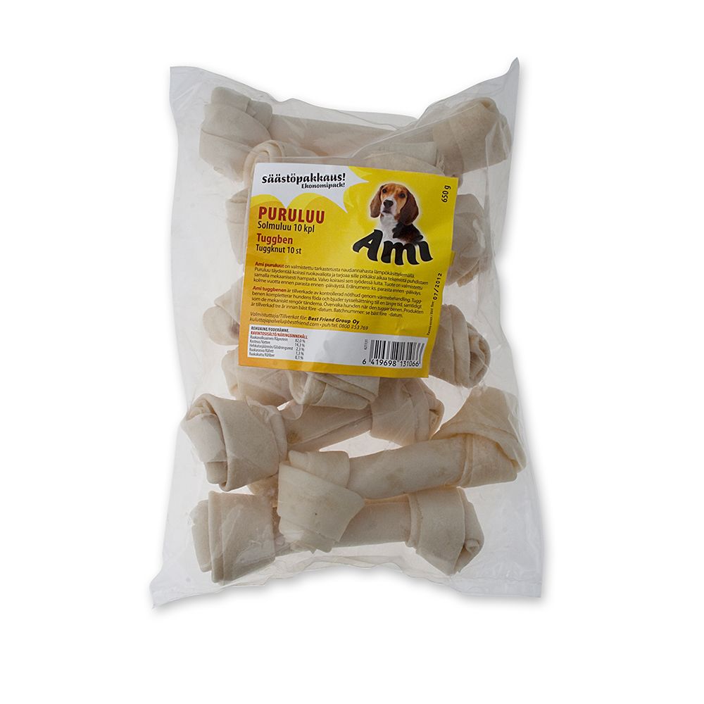 Ami solmupuruluu vaalea 15 cm 10 kpl 650 g