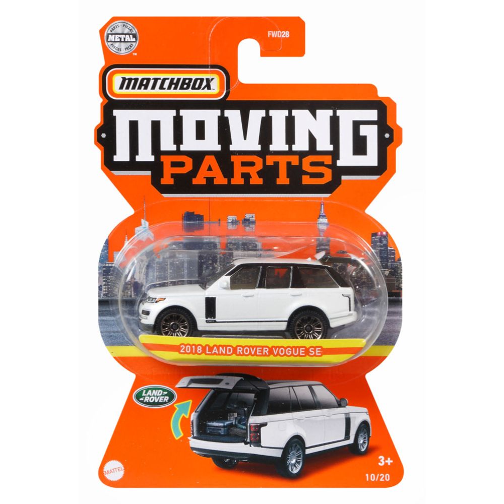 Matchbox Moving Parts pikkuauto