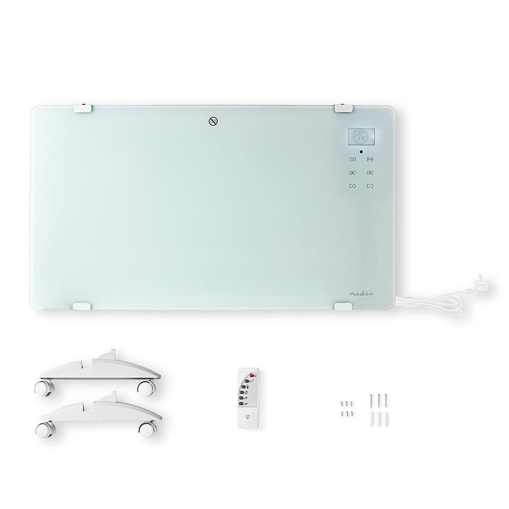 Nedis SmartLife konvektionsvärmare med glaspanel 2000 W