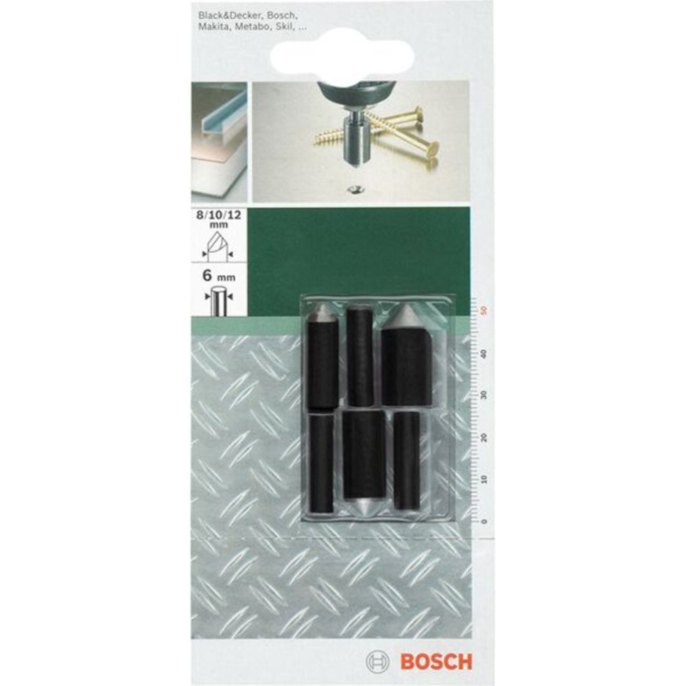 Bosch upotusporanteräsarja pehmeälle materiaalille 3 osaa