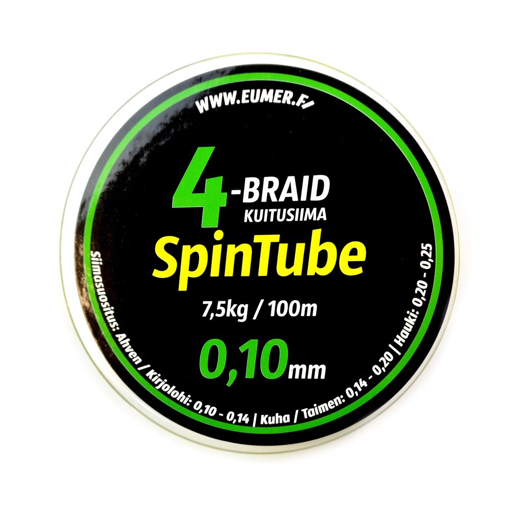 Spintube 4 flätlina 100 m 0,30 mm 29,6 kg fl. gul