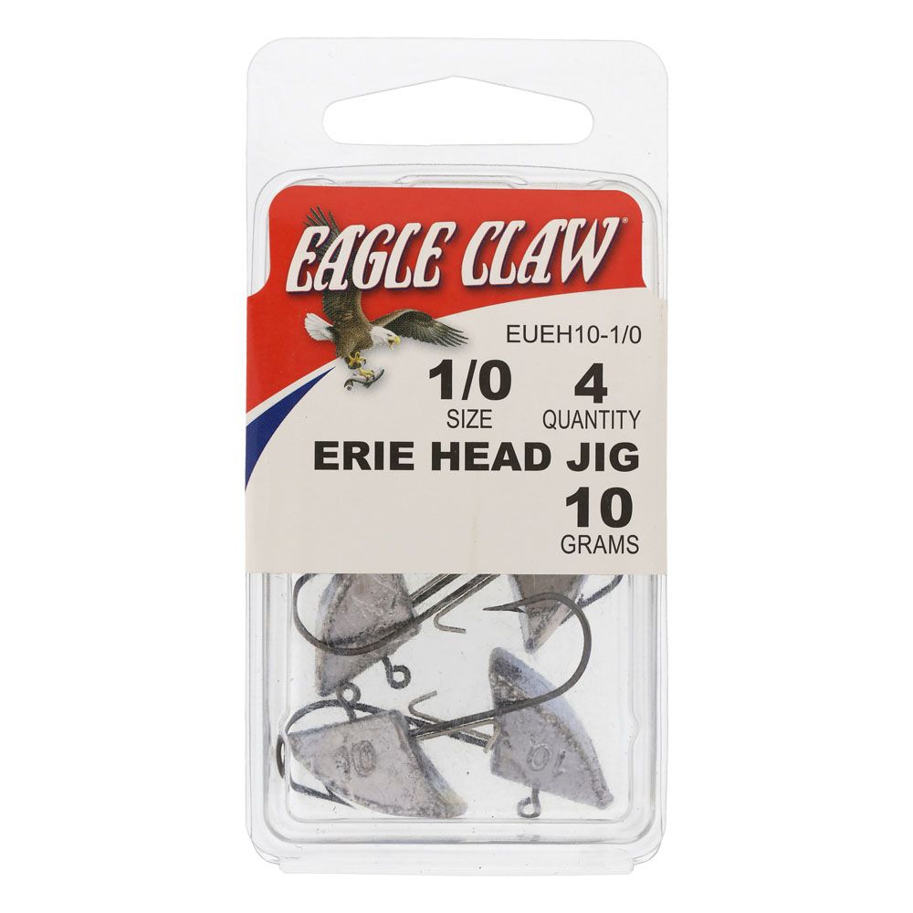 Eagle Claw Erie jiggskalle 4 st