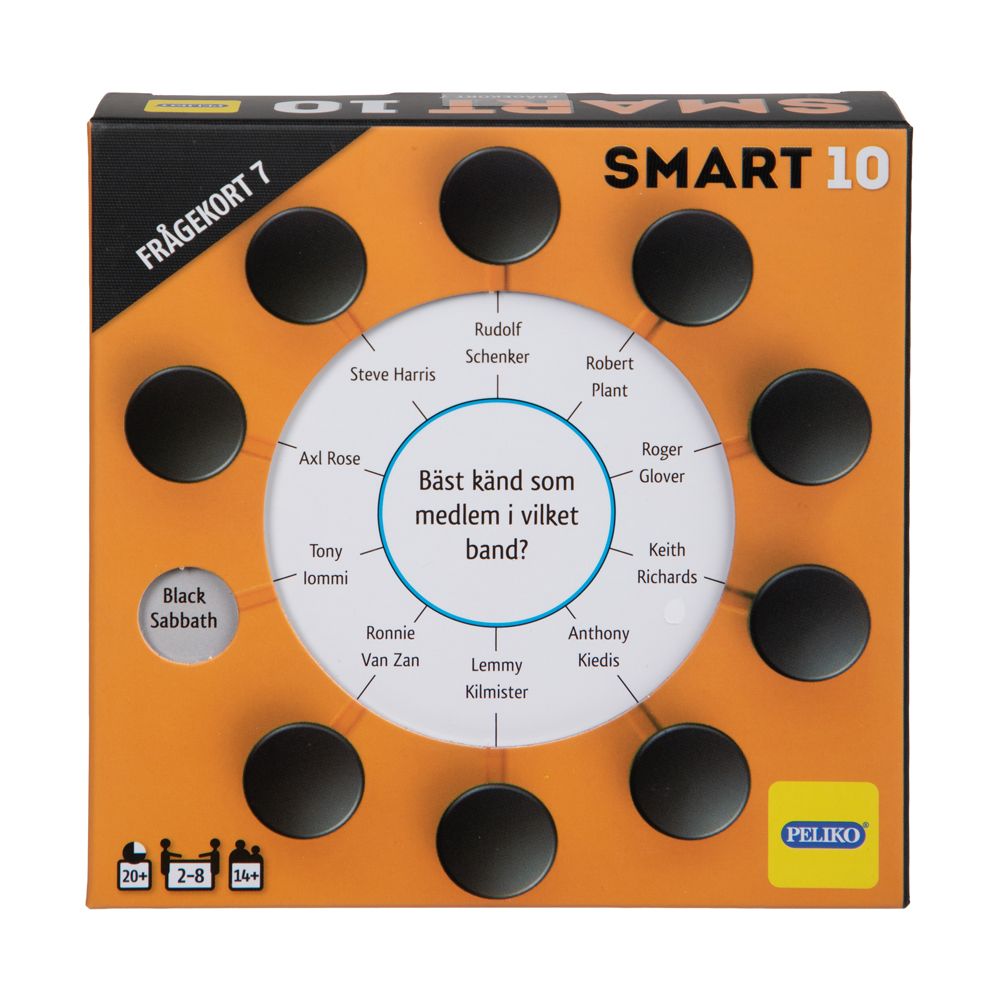 Smart10 Kysymyskortit 7 Ruotsinkielinen