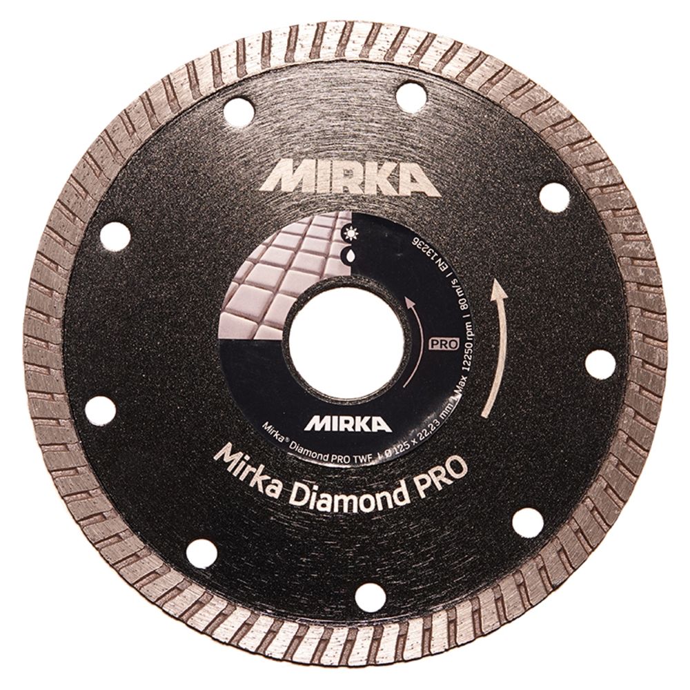 Mirka Diamond PRO TWF diamantkapskiva 125 mm