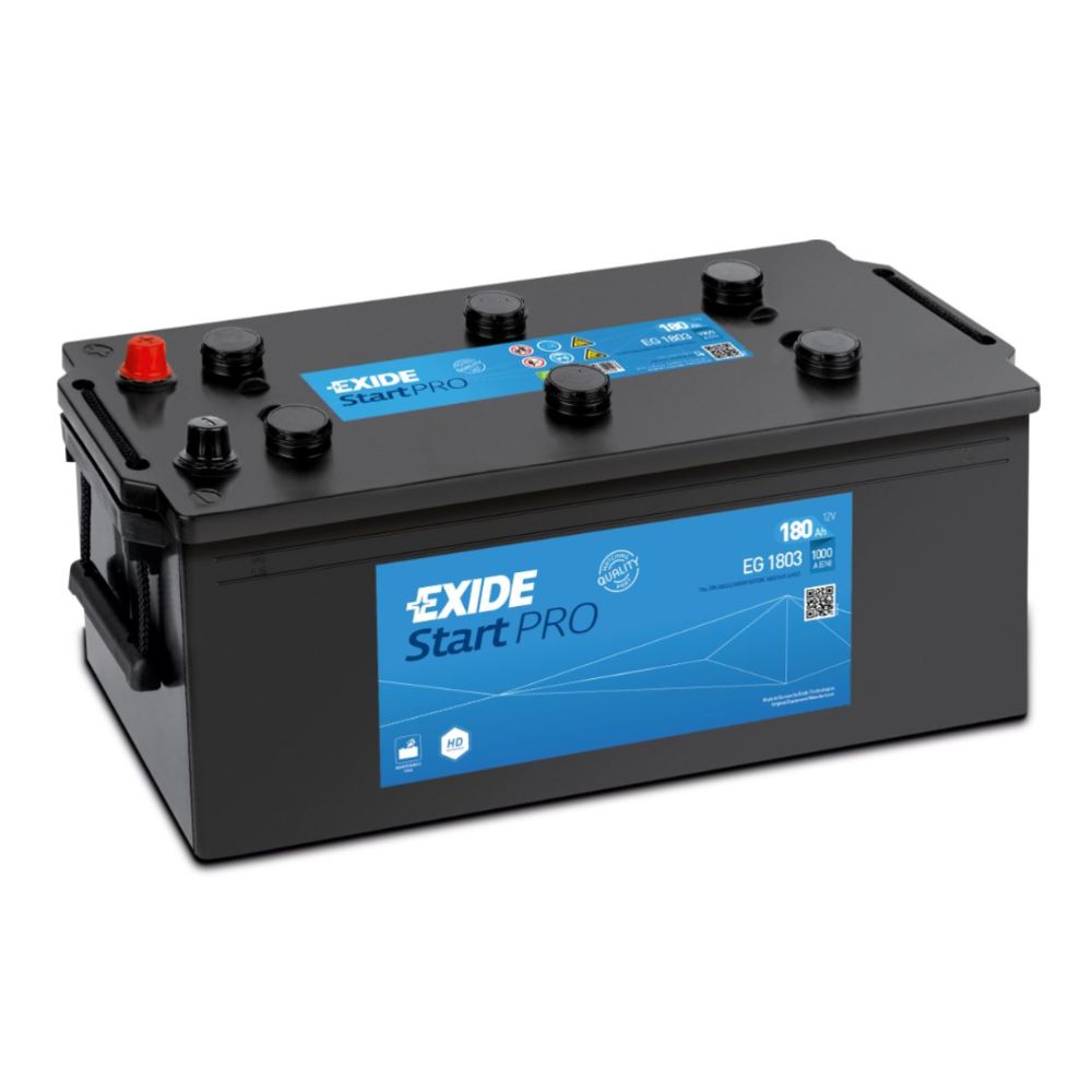 Exide EG1803 180Ah/1000A batteri L513xB223xH223