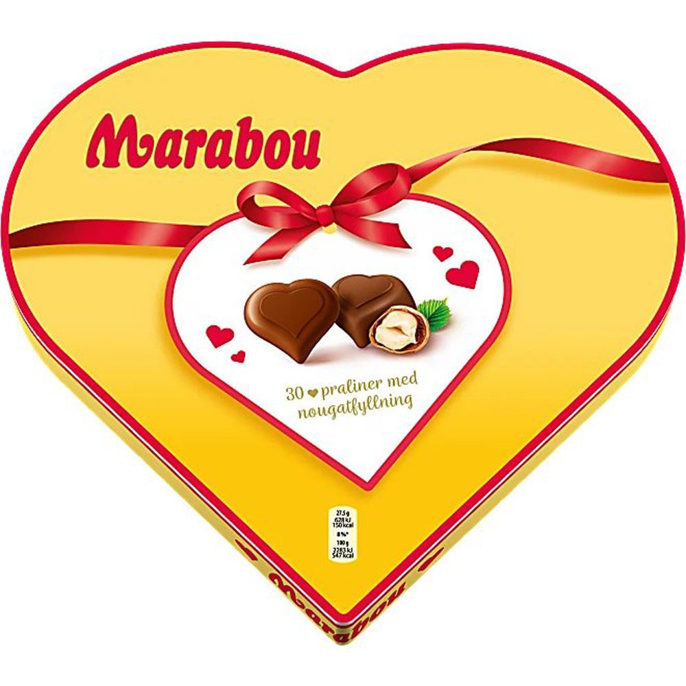 Marabou hjärtan 165 g