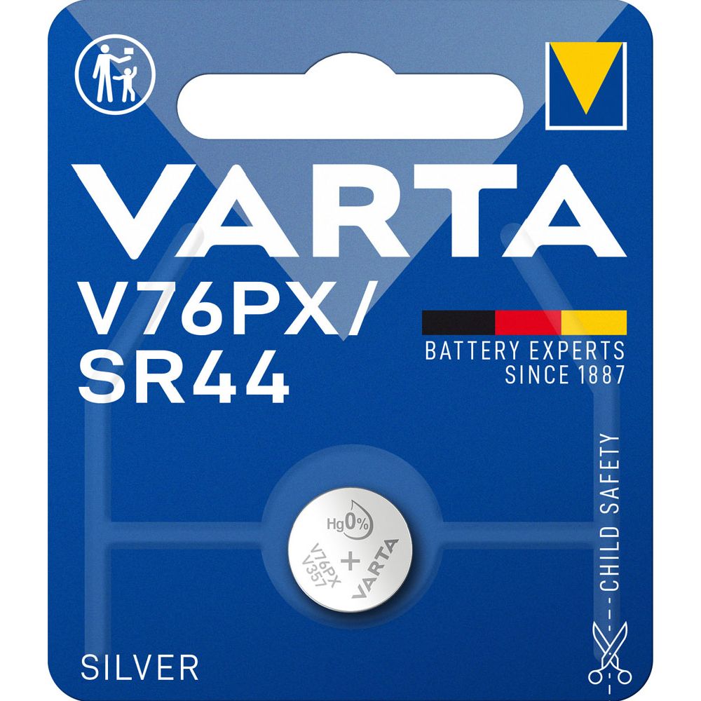 VARTA V76PX / SR44 knappcellsbatteri