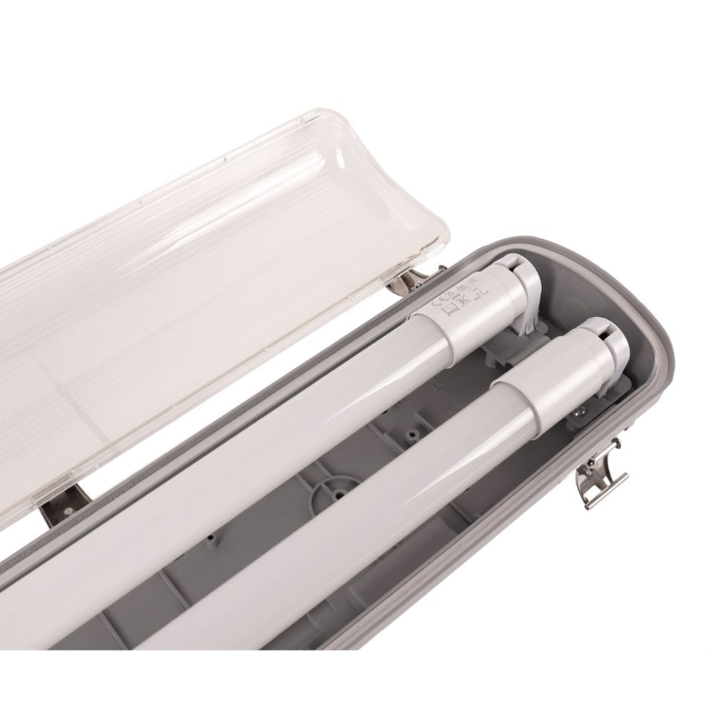 Led Energie LED-üldvalgusti, 2 x 18 W, 4000 K, 2 x 3240 lm, IP65