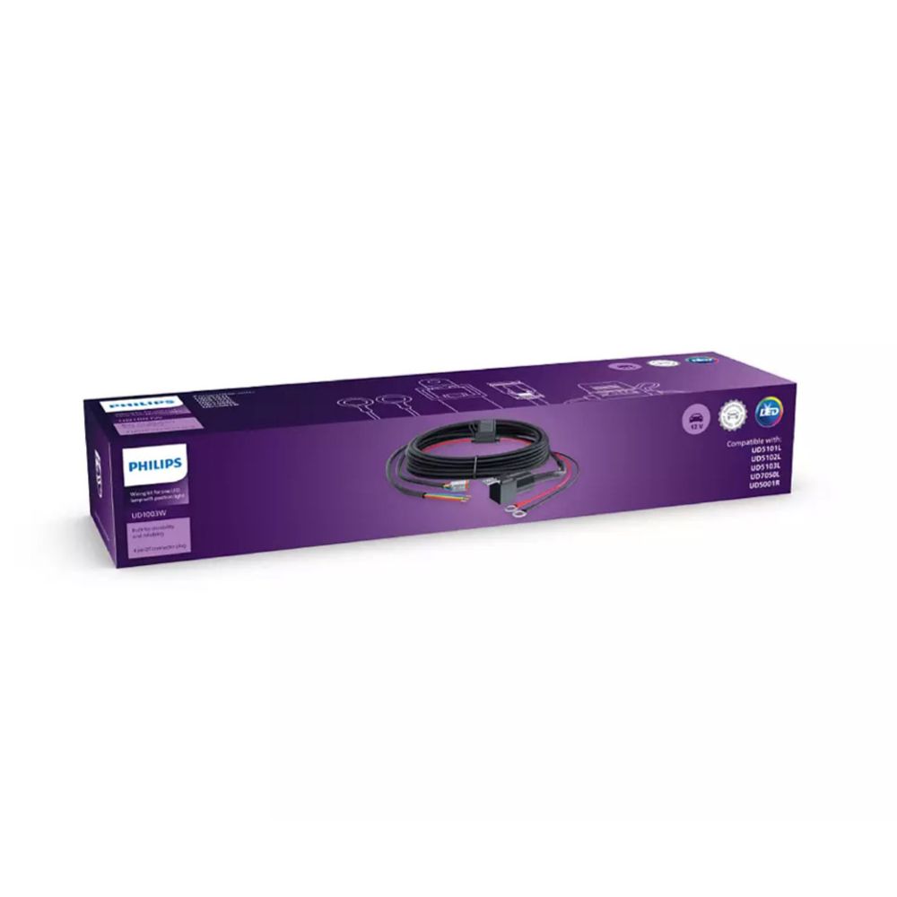 Philips Ultinon Drive UD1003W lisävalon johtosarja Deutsch DT-4 liitin