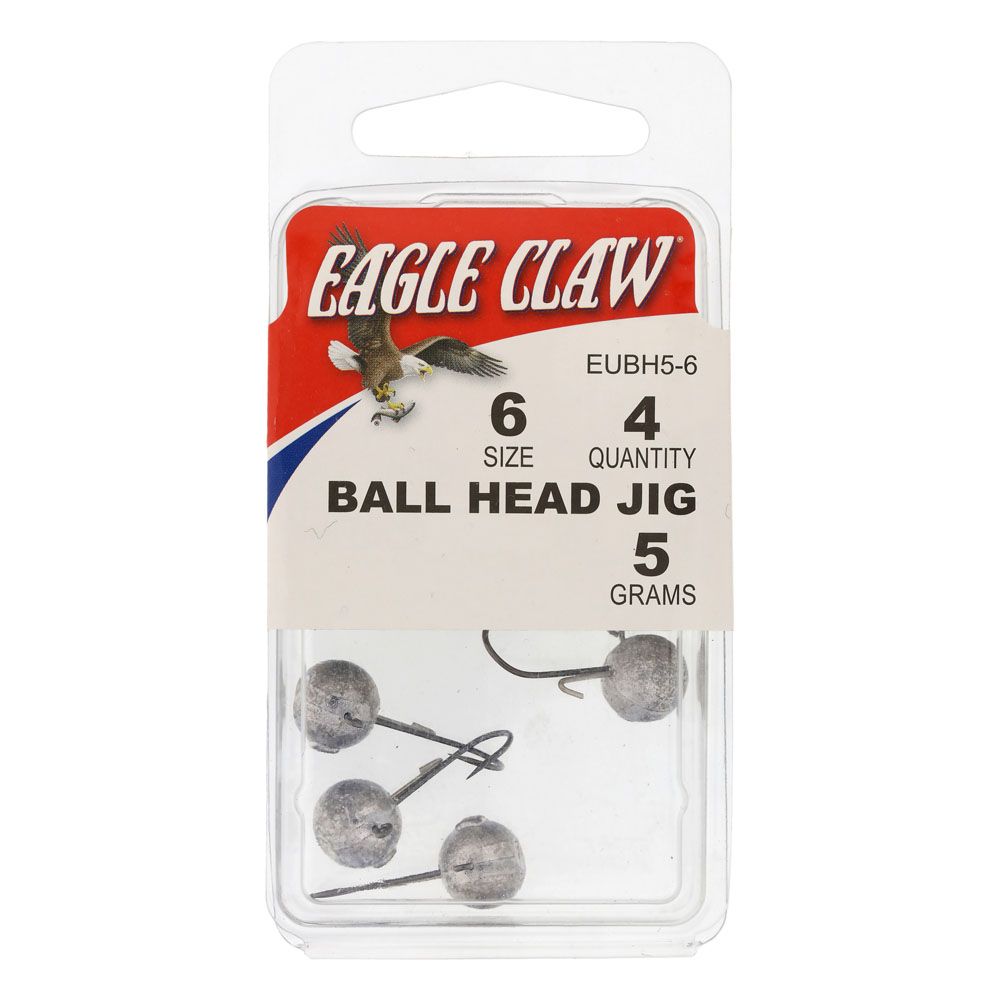 Eagle Claw jiggskalle 4 st