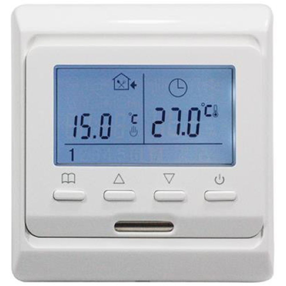 Finelectro WiFi põrandakütte termostaat nädalase ajastiga, 230 V, 16 A, IP20 valge