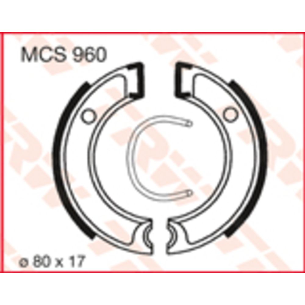 Bromsbackar, sats 98-22250