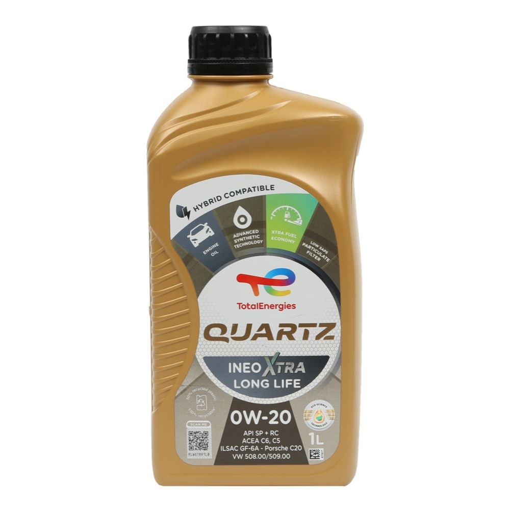 Total Quartz Ineo Xtra Long Life 0W-20 motorolja 1 L