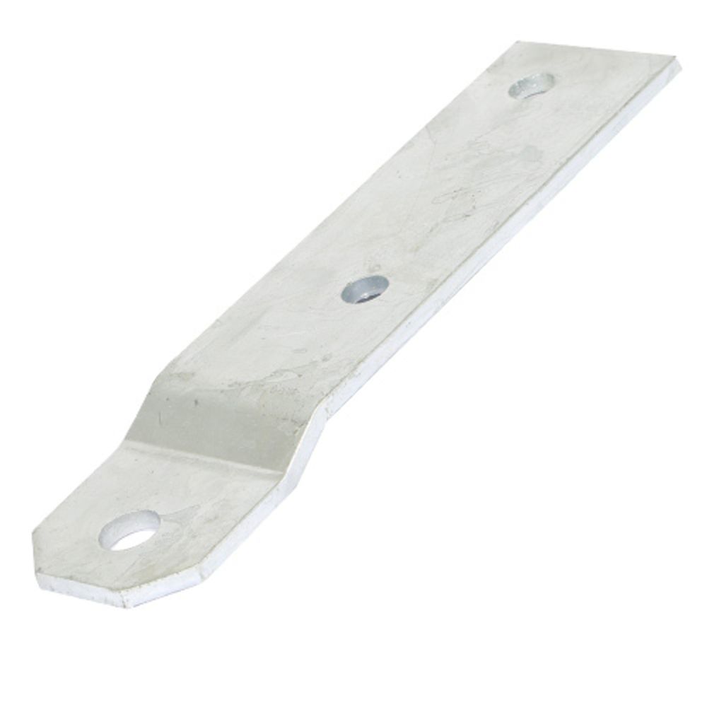 Arctic Marine bryggskarv böjd varmförzinkad 330 x 80 x 8 mm