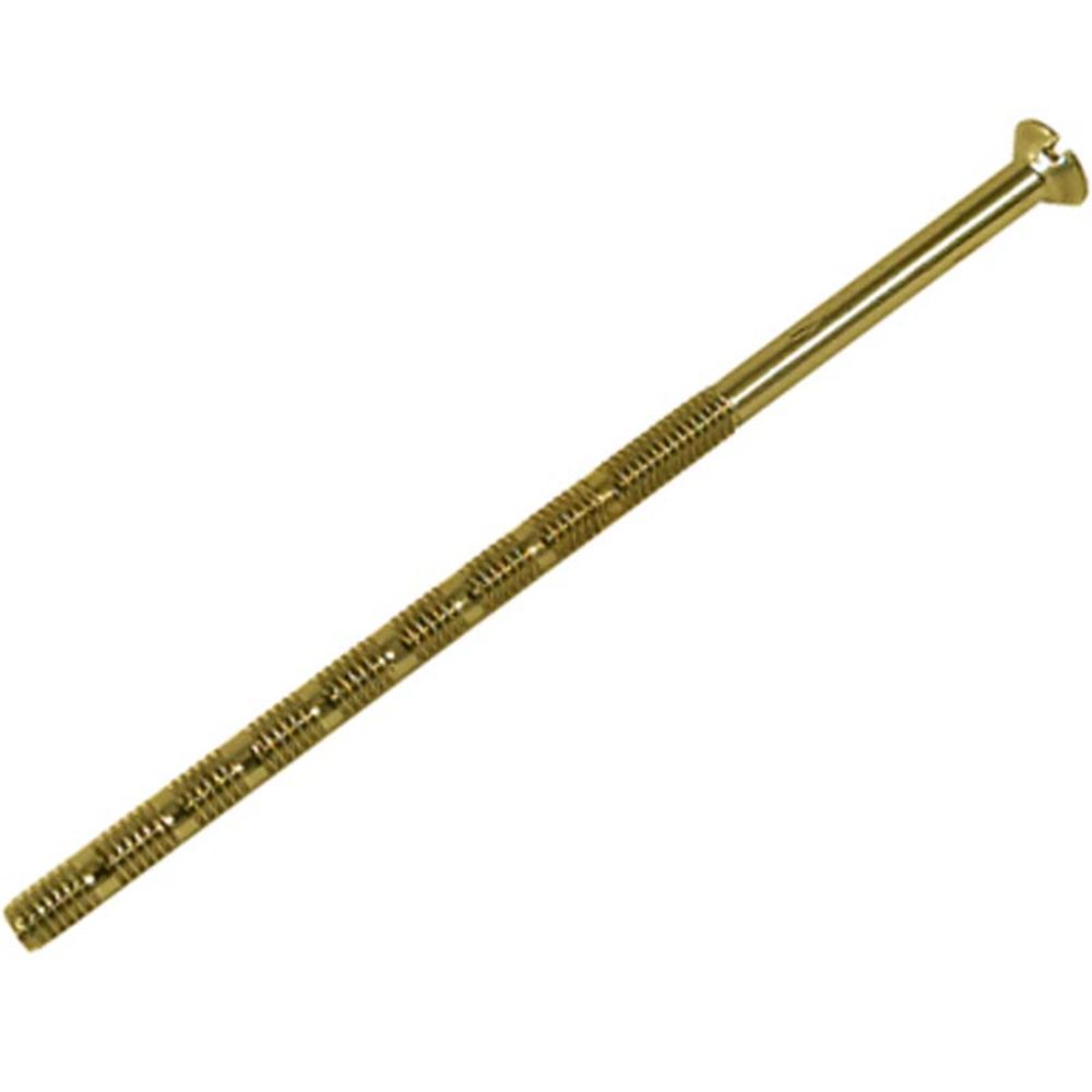 Pisla kollane passiveeritud lukukruvi keermega M4 90 mm