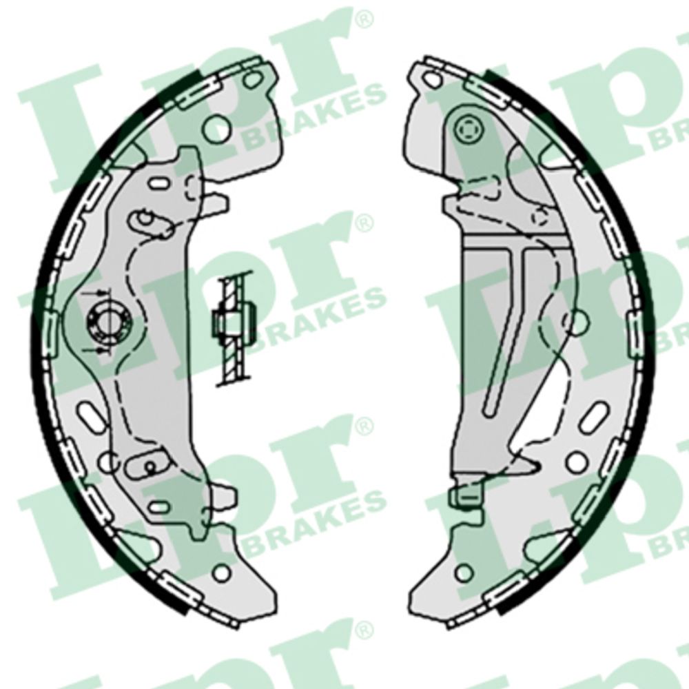 Bromsbackar, sats 22-3496