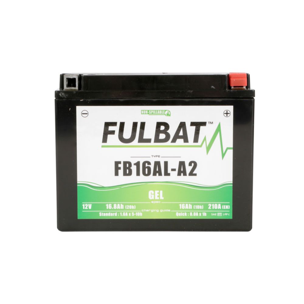Fulbat GEL-akku 12 V 16 Ah "FB16AL-A2" (P205 x L70 x K162 mm)