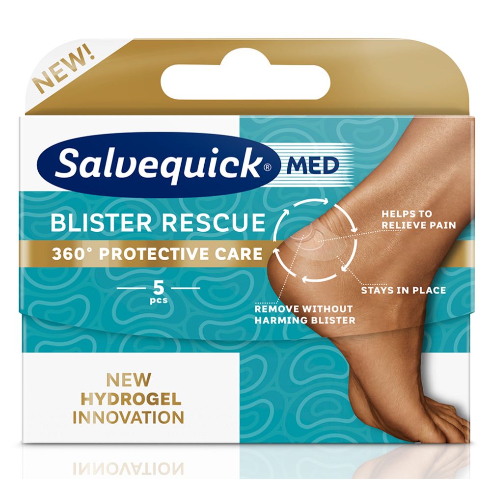 Salvequick Med Blister Rescue rakkolaastari 5kpl