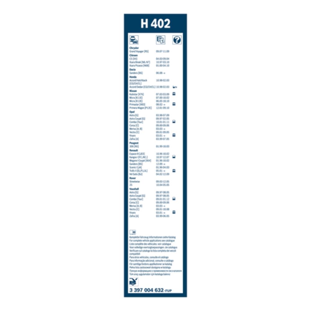 Bosch H402 tagumine kojamees, 40 cm
