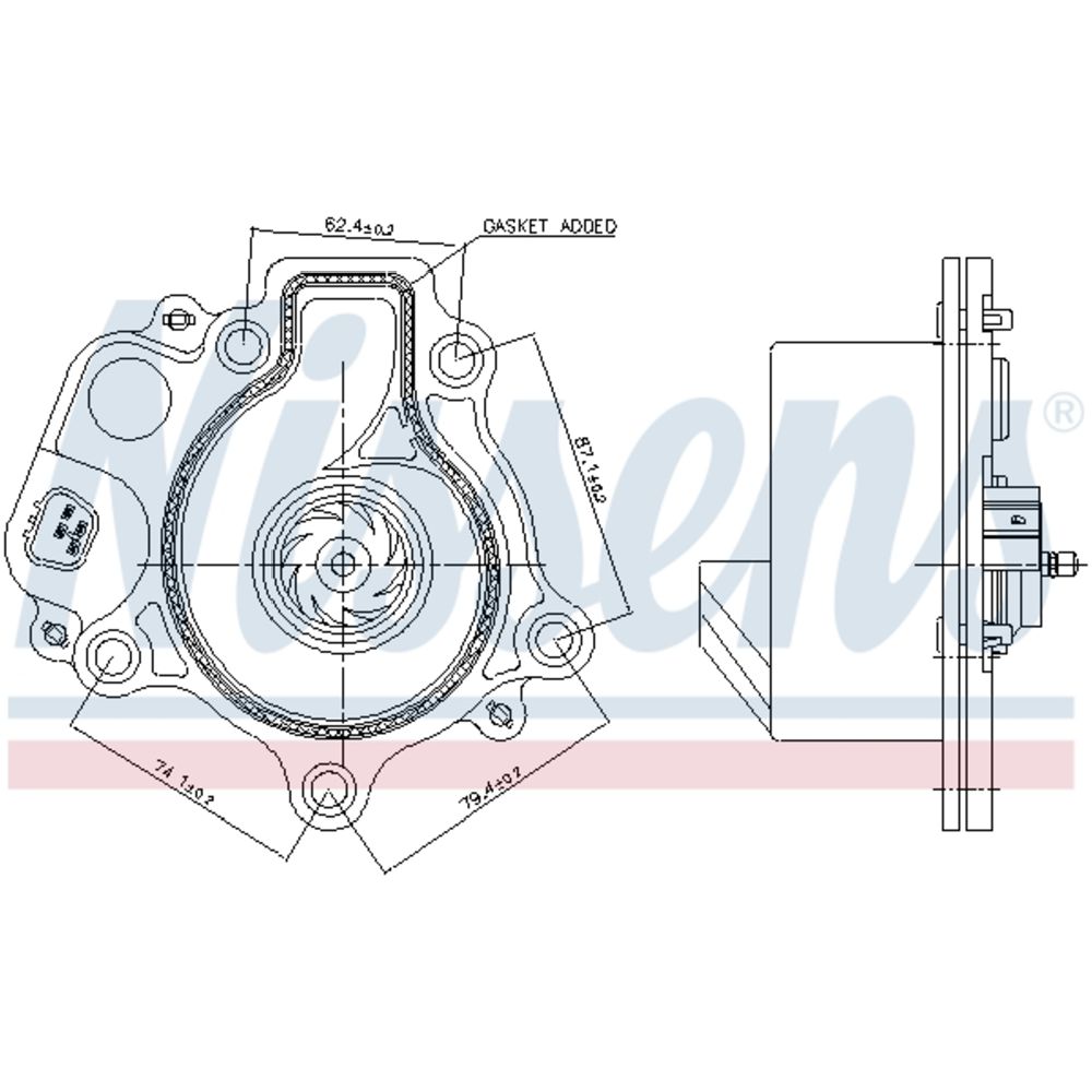 Vattenpump 30-03663