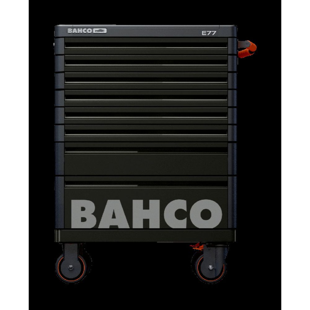 Bahco 1477K8BLACK työkaluvaunu E77 Premium Storage HUB 26" 8 laatikkoa musta