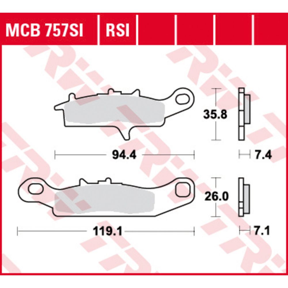 Piduriklotside komplekt 98-20327