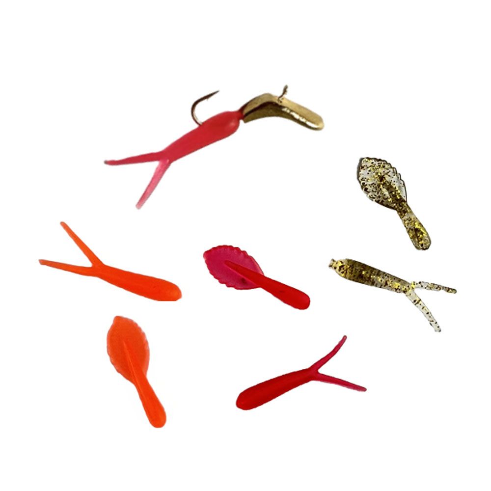 Jasu jigimorri 4 mm oranssi + vaihtopyrstöt